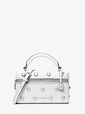 Jana Extra-Small Studded Leather Crossbody Bag