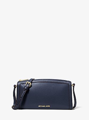 Jet Set Medium Pebbled Leather Crossbody Bag