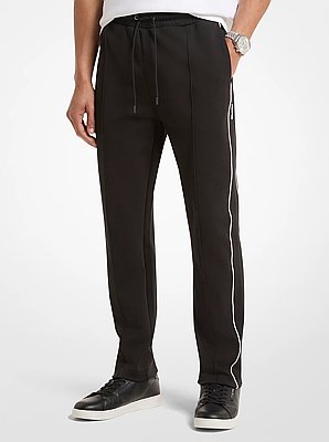 Pantalon de jogging en m&eacute;lange de coton