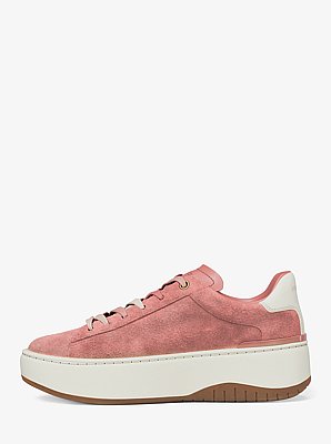 Plateau-Sneaker Dottie aus Wildleder