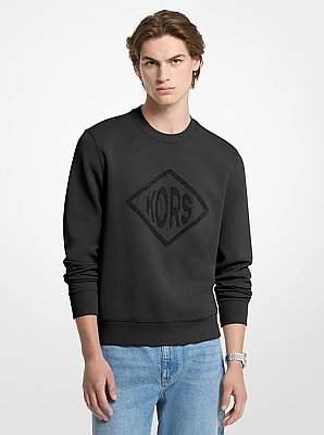 Logo Cotton Blend Sweater