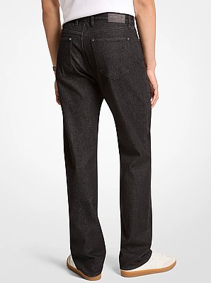 Finn Straight-Leg Stretch Denim Jeans