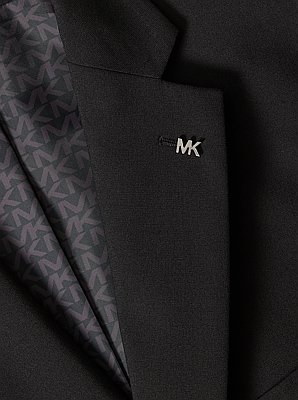 Slim-fit-Reiseanzug aus Wollmischung