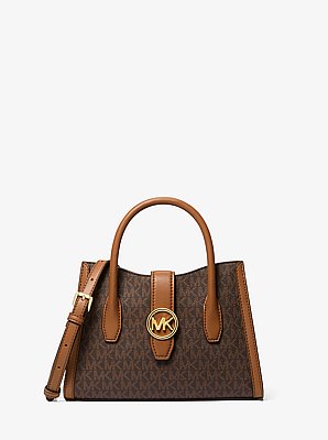 Bolso satchel Gabby peque&ntilde;o con logotipo