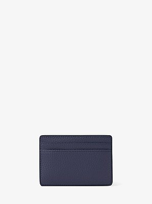 Pebbled Leather Card Case