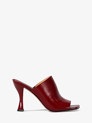 Mule Haisley en cuir