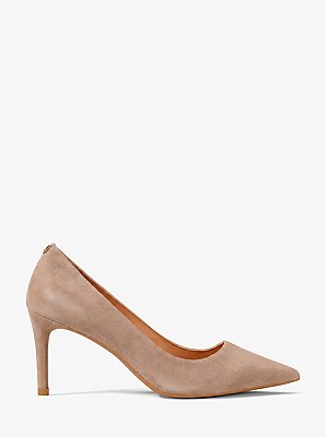 D&eacute;collet&eacute; Alina Flex in pelle scamosciata