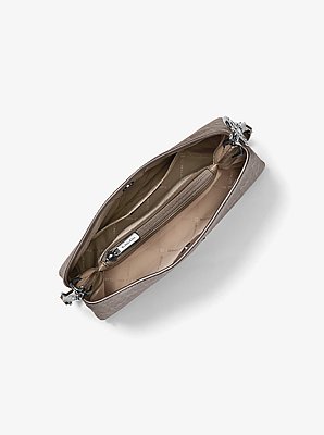 Christina Small Signature Logo Crossbody Bag