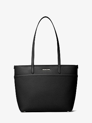 Marlowe Medium Pebbled Leather Pocket Tote Bag