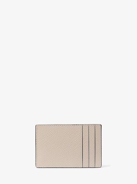 Edison Saffiano Leather Card Case