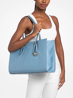 Zadie Large Nylon Tote Bag