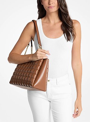 Soho Medium Quilted Tote Bag