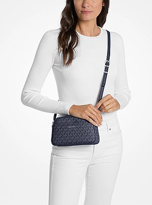 Petit sac &agrave; bandouli&egrave;re pour appareil photo Jet Set &agrave; logo Signature