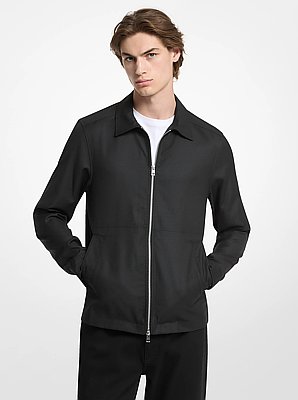 Tech Zip-Up Shirt Jacket