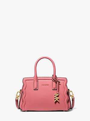 Laila Extra-Small Pebbled Leather Convertible Crossbody Bag