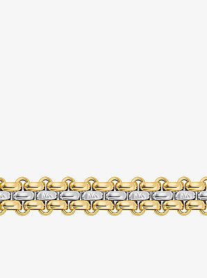 Two-Tone 3-Link Bracelet