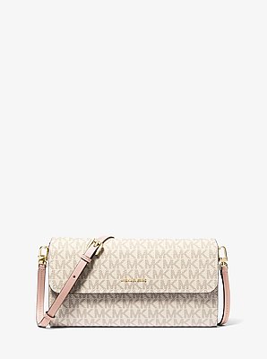 Jet Set Small Signature Logo Smartphone Crossbody Bag