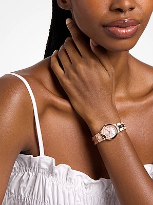 Petite Billie Rose Gold-Tone Watch