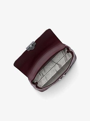 Henkeltasche Tribeca Medium aus abgestepptem Leder