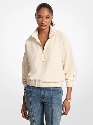 Knit Quarter-Zip Sweater