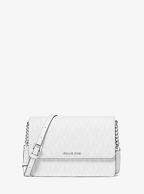 Daniela Large Signature Logo Crossbody Bag