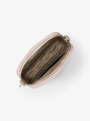 Jet Set Small Signature Logo Camera Crossbody Bag