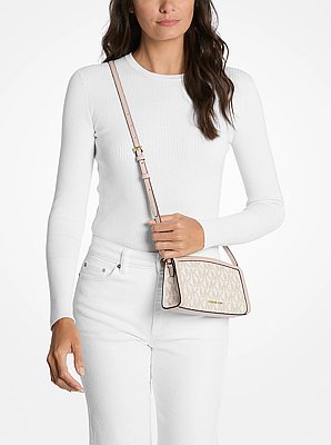 Jet Set Medium Signature Logo Crossbody Bag