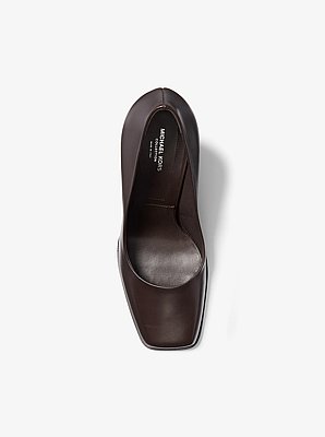 Jeanne Leather Pump