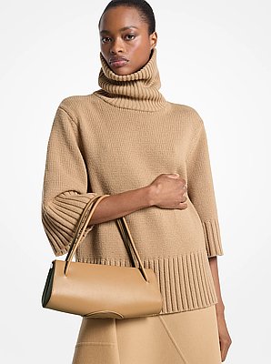 Anna Slim Leather Frame Bag