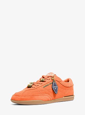 Nolan Embellished Suede Sneaker
