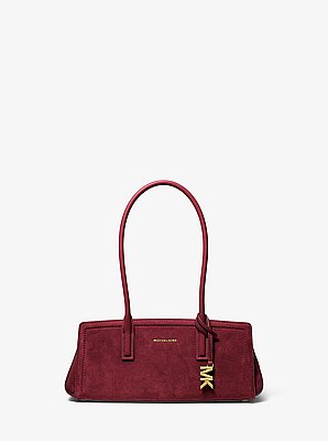 Laila Small Suede Shoulder Bag