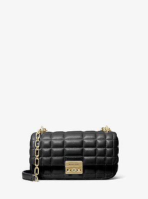 Bolso de hombro Tribeca peque&ntilde;o de piel acolchada