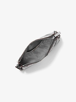Jet Set Small Patent Logo Debossed Crossbody Bag with Case for Apple Airpods Pro&reg;
