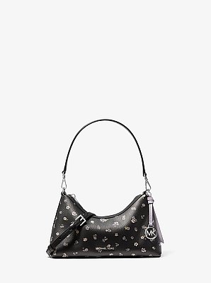 Sammy Small Floral Printed Convertible Crossbody Bag