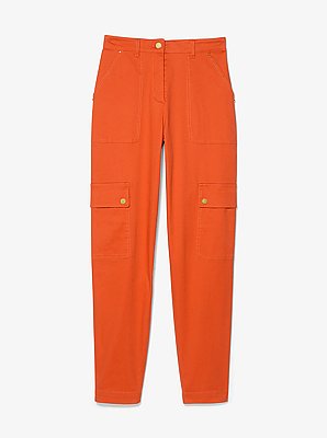 Pantal&oacute;n cargo de algod&oacute;n org&aacute;nico el&aacute;stico