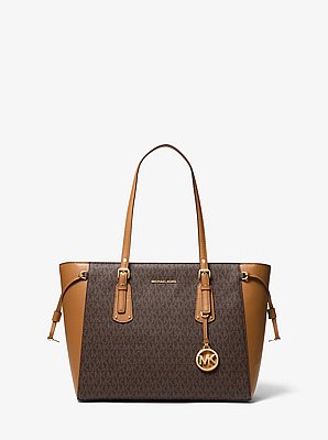 Bolso tote Voyager mediano con logotipo