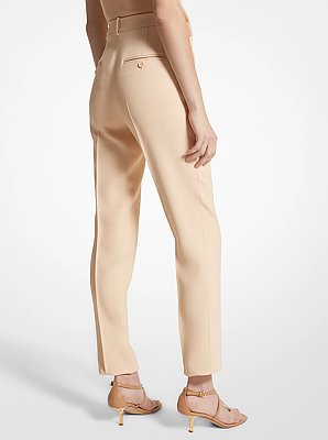 Samantha Double Crepe Sabl&eacute; Pants