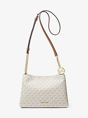 Christina Small Signature Logo Crossbody Bag