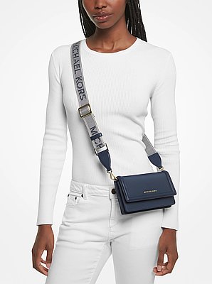 Bandolera Jet Set para smartphone peque&ntilde;a de gabardina de nailon