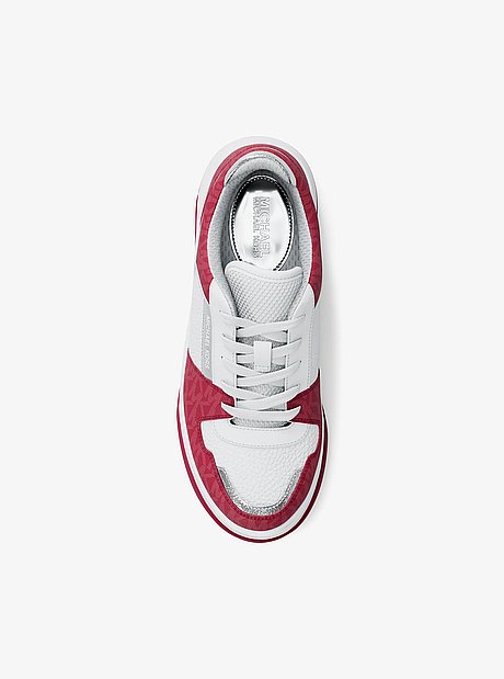 Lexi Mixed-Media Sneaker