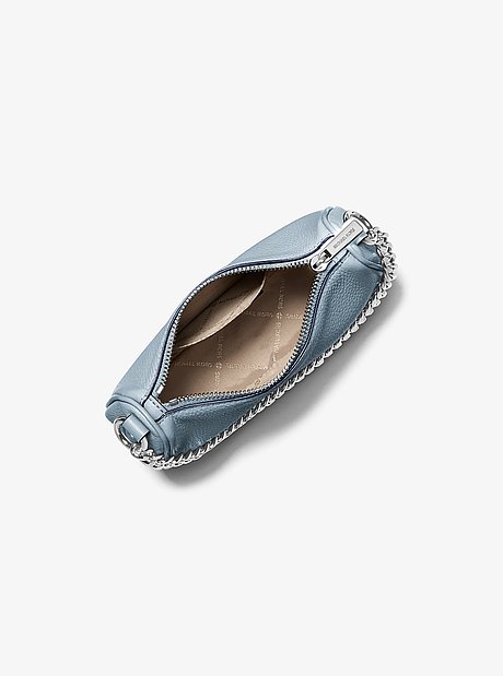 Petit sac &agrave; bandouli&egrave;re Carmela en cuir grain&eacute;