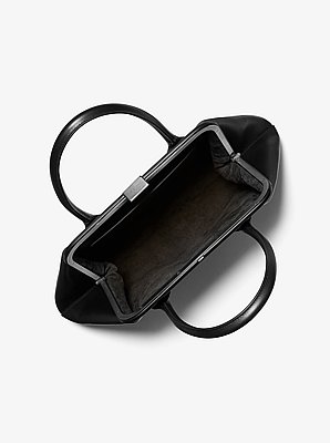 Sofia Large Leather Frame Satchel