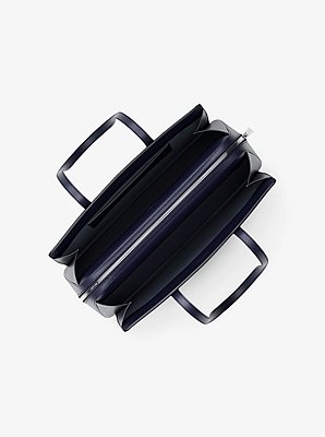 Laila Medium Signature Logo Tote Bag