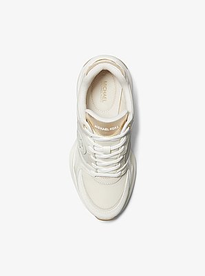 Zuma Leather and Nylon Trainer