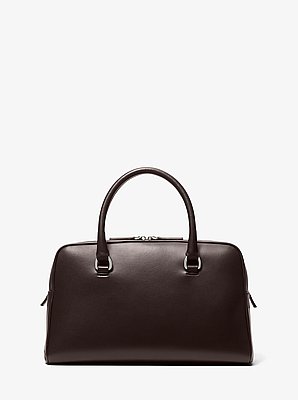 Bolso satchel Kasia mediano de piel