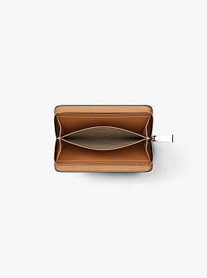 Cartera peque&ntilde;a de piel granulada