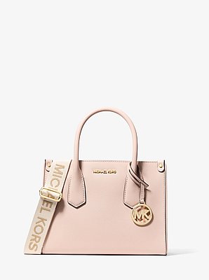 Maple Small Saffiano Leather Satchel