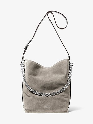 Nolita Large Suede Bucket Bag
