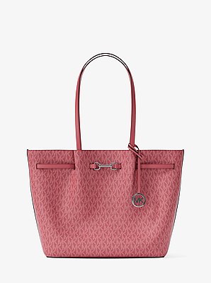Carson Large Signature Logo Tote Bag