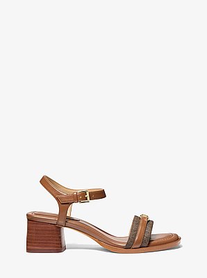 Mandy Signature Logo Sandal